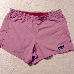 Girls Patagonia 4” baggies shorts (unlined) never worn